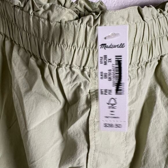 Madewell Plus Pull-On Light Green Athletic Casual Shorts Size 2X - Picture 12 of 13